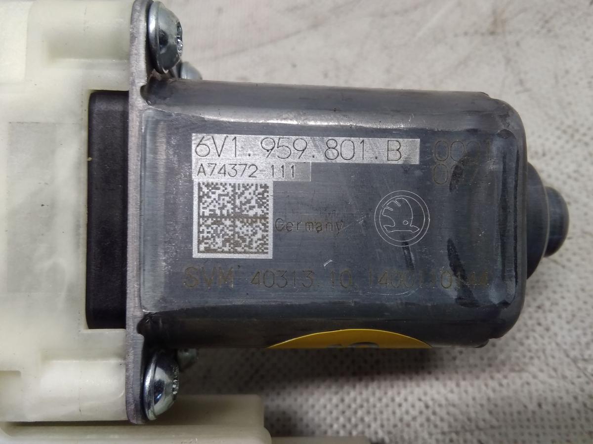 Skoda Fabia 3 III original Fensterhebermotor vorn links 6V1959801B BJ2014