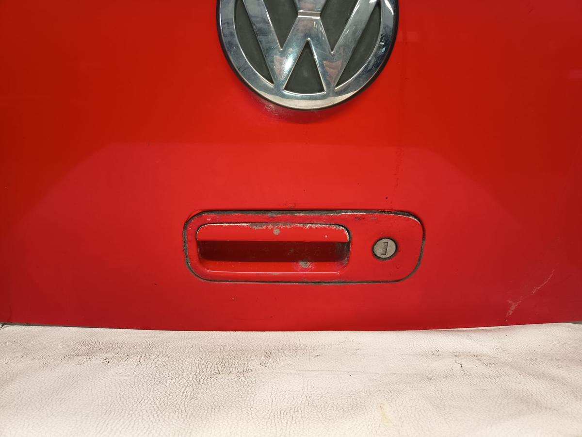 VW Golf IV orig Heckklappe mit Scheibe LP3G Flashrot Bj 1999