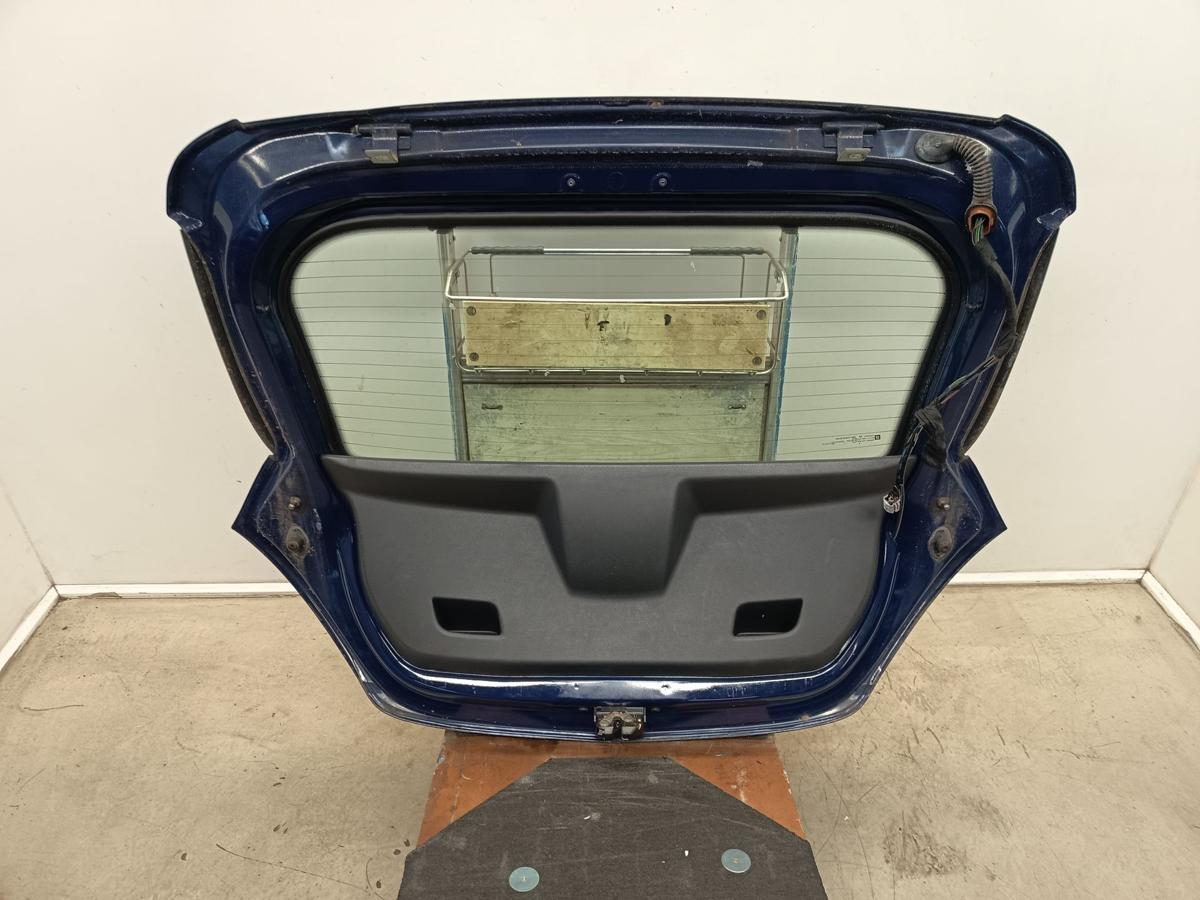 Opel Corsa D original Heckklappe mit Scheibe hinten Fond Z20Z Royalblau Bj 2011