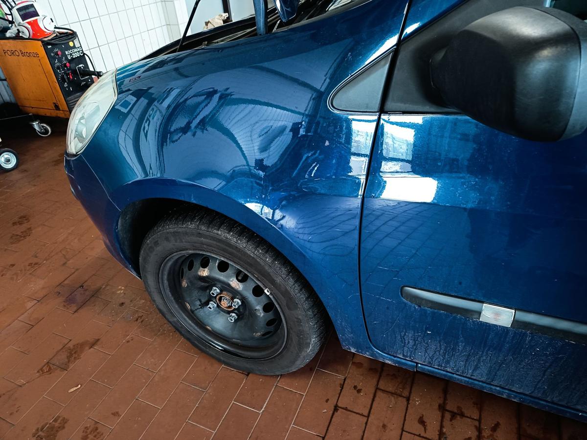 Renault Clio III orig Kotfl&uuml;gel links OV460 K&ouml;nigsblau/ vor Facelift bis 05/2009