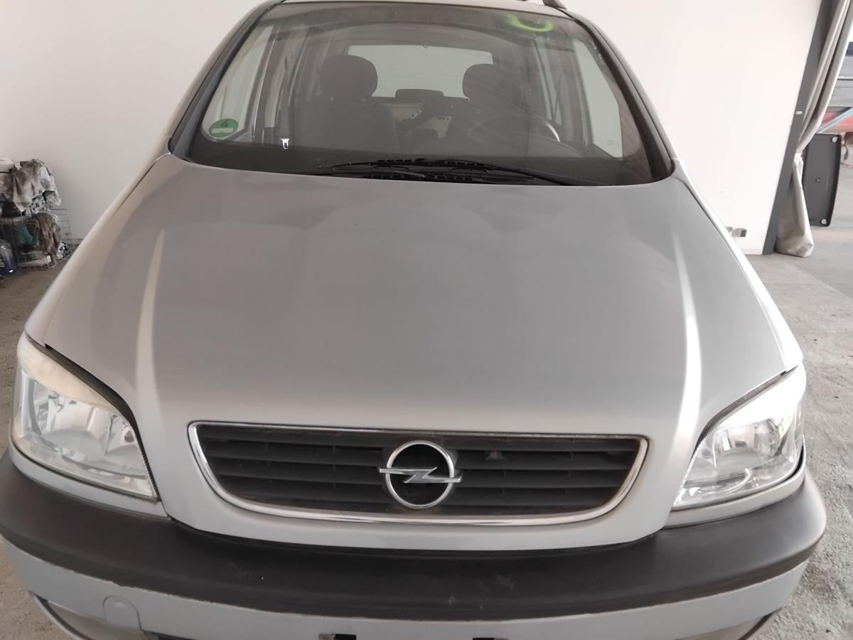 Opel Zafira A Motorhaube 94L Miragemetallic Z151 mit Grill BJ2001