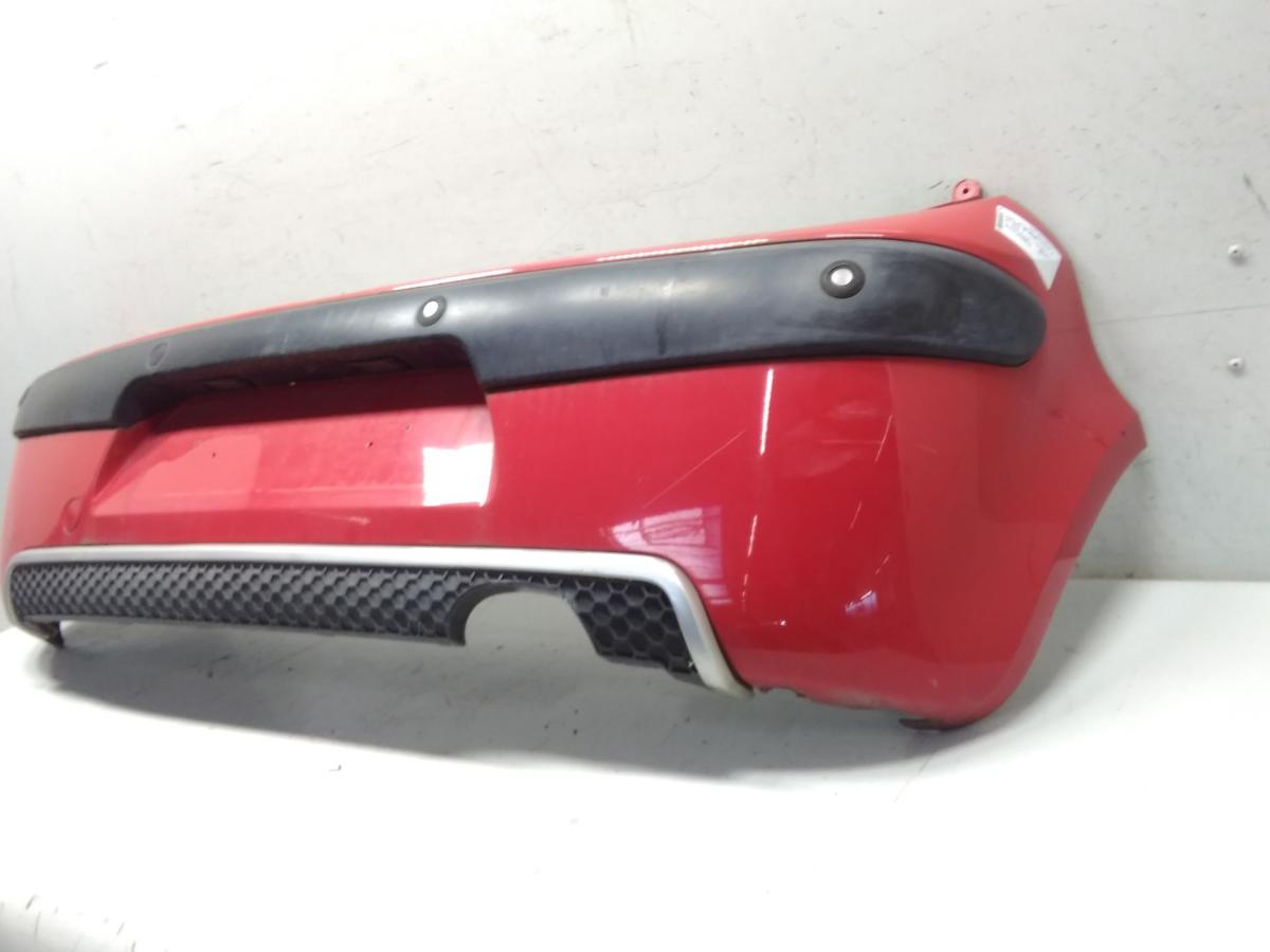 Peugeot 1007 original Stoßfänger Stoßstange hinten Sport rot mit PDC Bj.2005