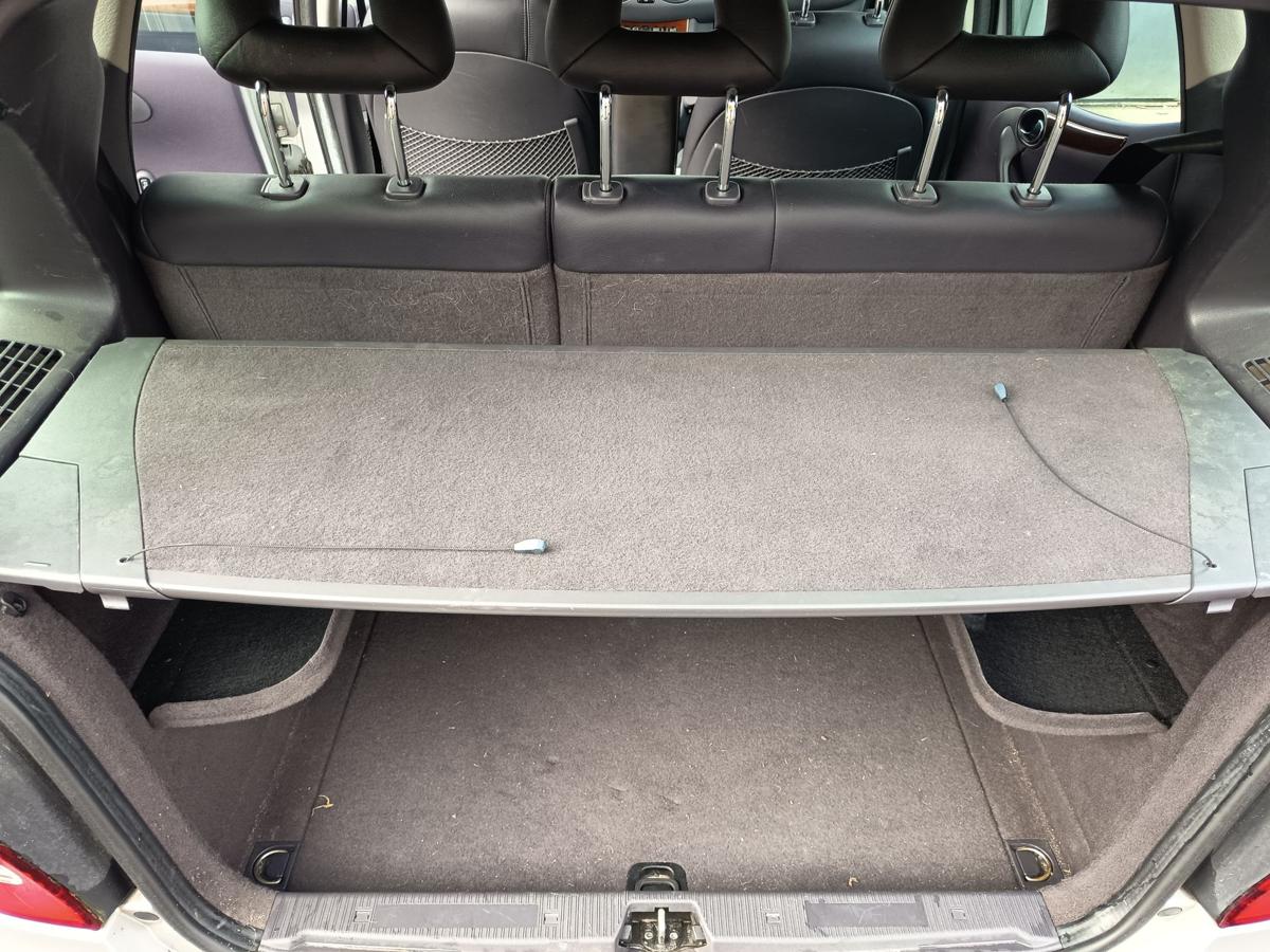 Mercedes W168 Mopf original Hutablage Abdeckung Lade/Kofferraum anthrazit Bj2001