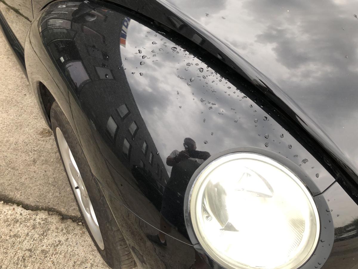 VW New Beetle 9C Kotflügel vorn rechts Beifahrerseite L041 Brillantschwarz
