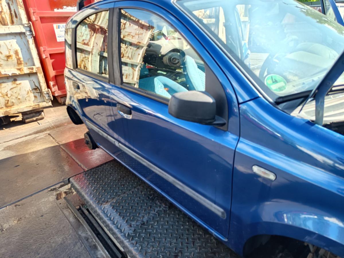 Fiat Panda 169 original Tür vorn rechts Beifahrer 793/A Dry Türkis Bj 2006