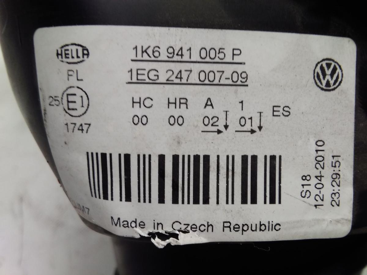 VW Golf 5 Variant original Scheinwerfer links Hella Halogen mit LWR BJ2007