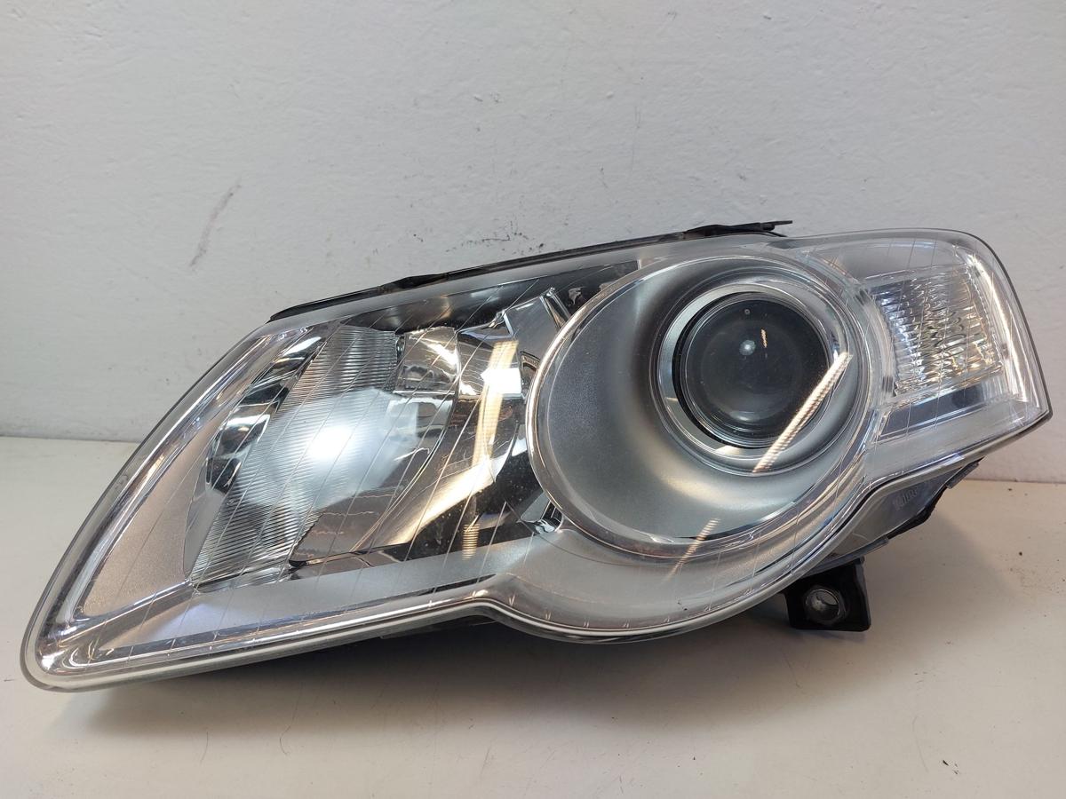 VW Passat 3C B6 Scheinwerfer vorn links Frontscheinwerfer Halogen Valeo OEM