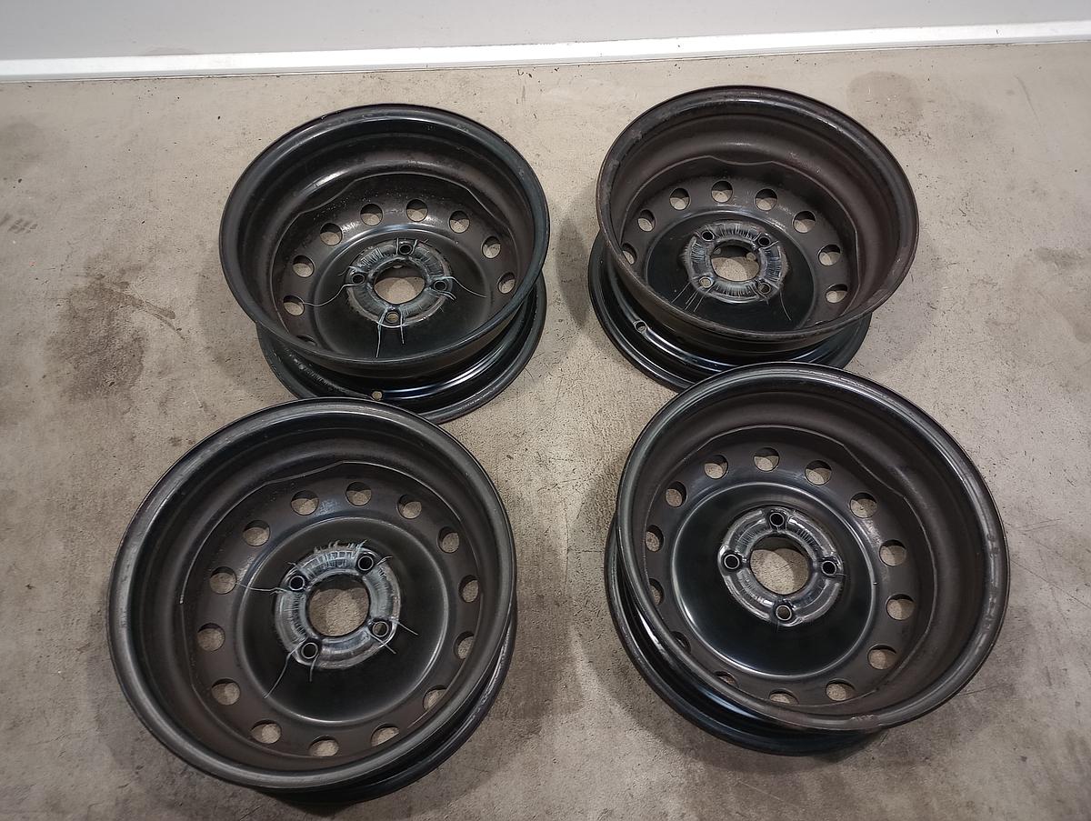 Peugeot 206 original Stahlfelgensatz Stahlfelgen 14 Zoll Bj 2003 Peugeot 206 original Stahlfelgensatz Stahlfelgen 14 Zoll Bj 2003