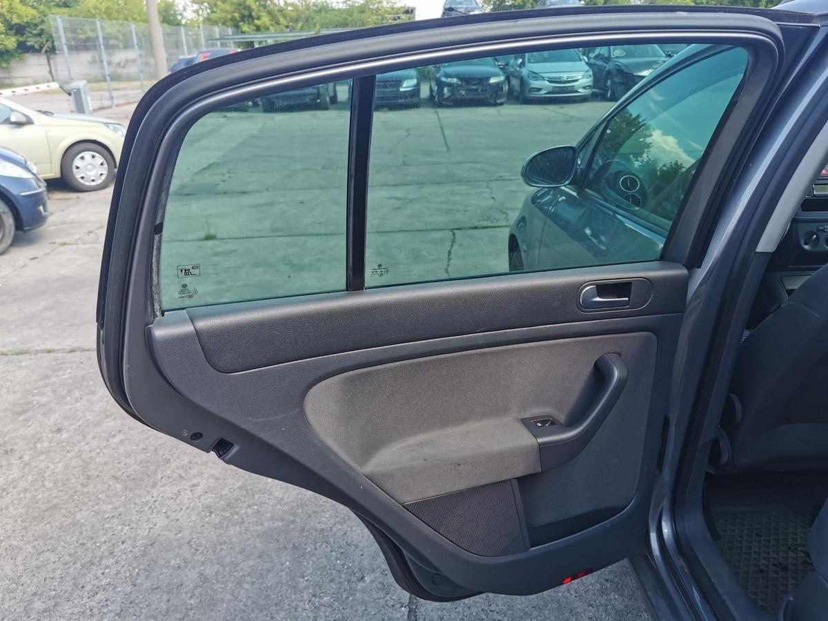 VW Golf Plus 5M Tür Autotür Rohbautür Fondtür hinten links LA7T United Grey Met