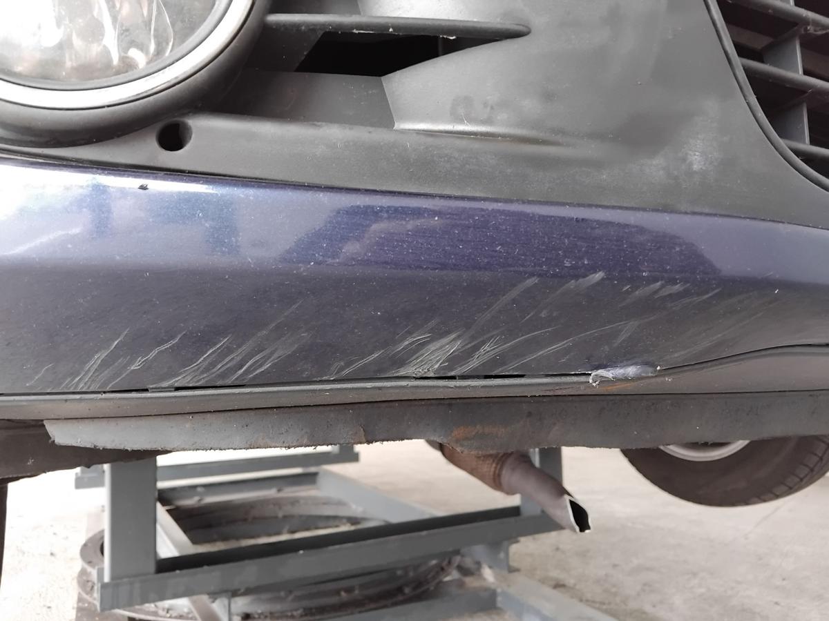 VW Golf 6 original Stoßfänger Stoßstange vorn SRA LD5Q Shadow Blue BJ2010