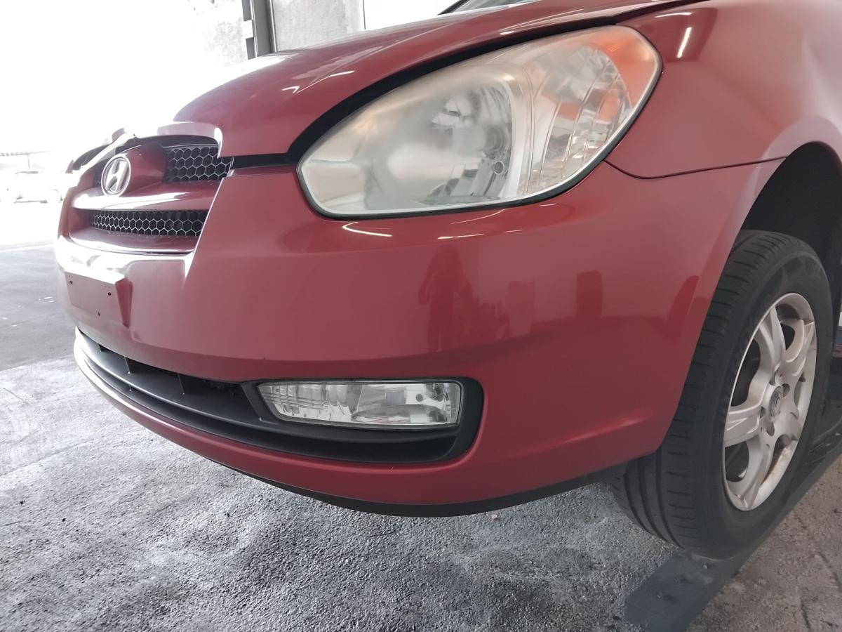 Hyundai Accent 3 MC original Sto&szlig;f&auml;nger Sto&szlig;stange vorn BJ2008 N8 Tango Red
