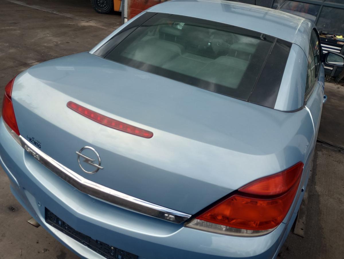 Opel Astra H TwinTop orig Heckklappe Cabrio Kofferraumdeckel Z21C Aeroblau Bj 08