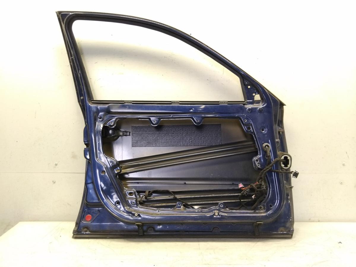 Skoda Superb 1 3U Tür vorn links Fahrertür tiefseeblaumetallic 9640 BJ2002
