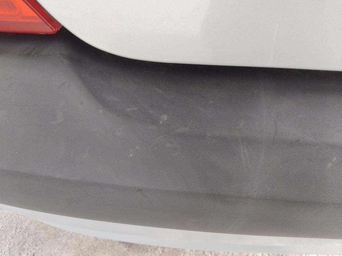 Renault Clio 2 Phase 3 original Sto&szlig;stange Sto&szlig;f&auml;nger hinten BJ2004 MV632 Gris Boreal
