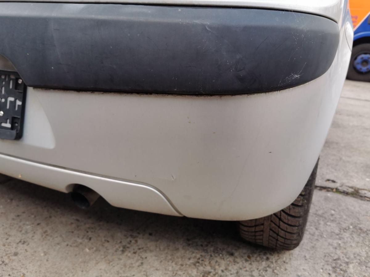 Peugeot 1007 K Stossfänger Stossstange Bumper hinten EZR Aluminiumgrau BILDER