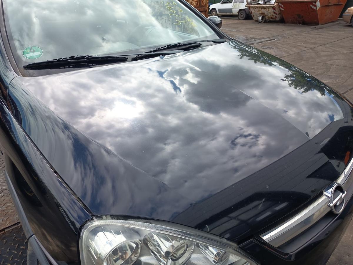 Opel Corsa C Motorhaube Klappe Deckel vorn Front Z20R Saphirschwarz Bj 2003