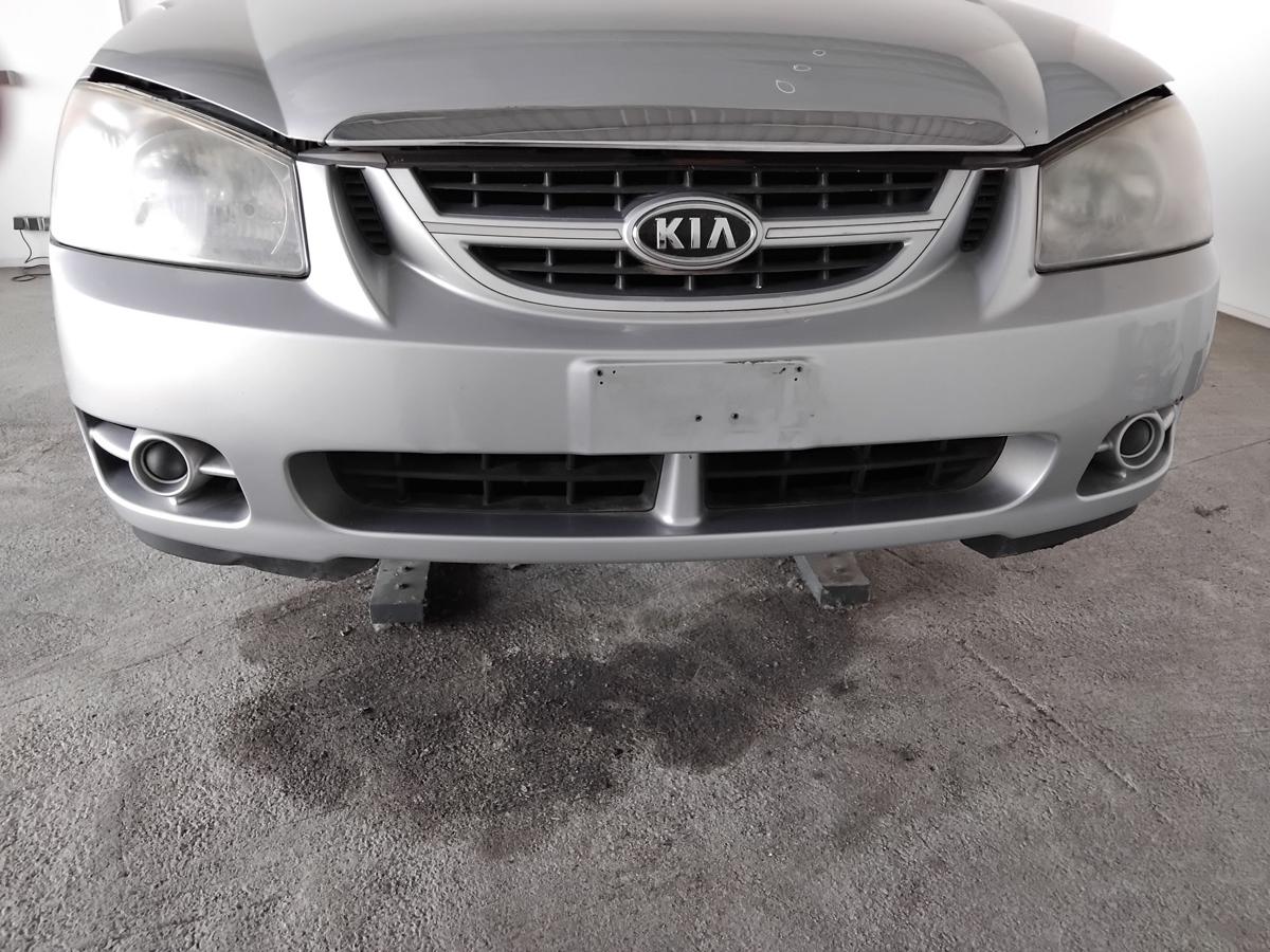 Kia Cerato FE original Sto&szlig;stange Stossf&auml;nger vorn 6C clear silver BJ2006