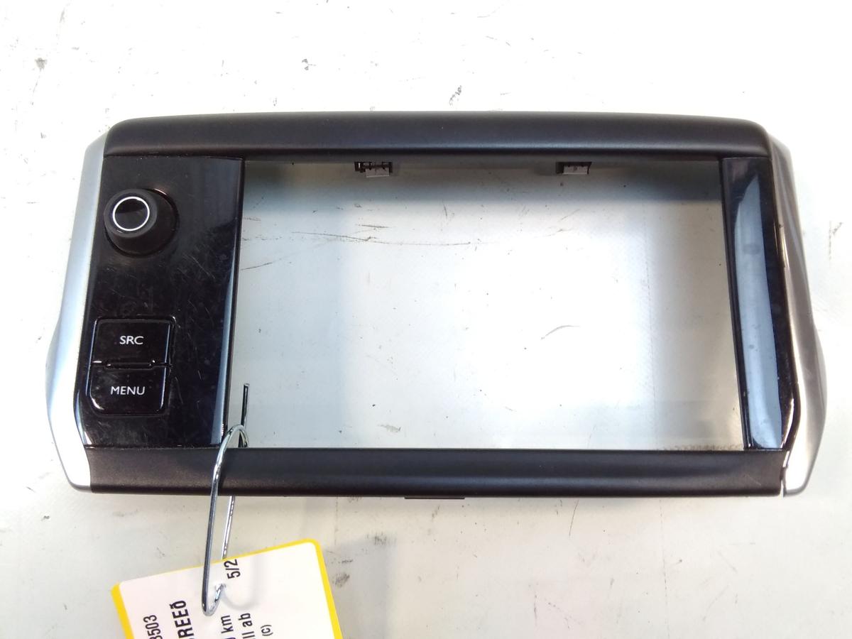 Peugeot 208 original Plastikrahmen Display Touchscreen mit Schalter Bj.2016