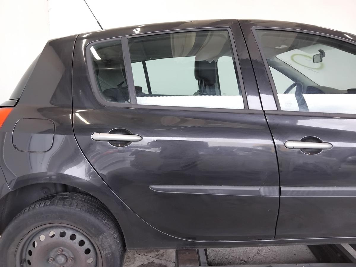 Renault Clio 3 T&uuml;r hinten rechts NV676 Noir Nacre BJ2008