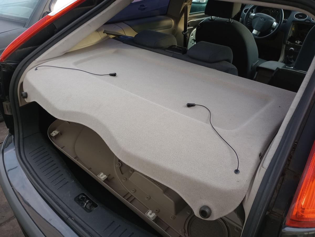 Ford Focus MK2 original Hutablage Abdeckung Koffer/Laderaum beige Bj 2005