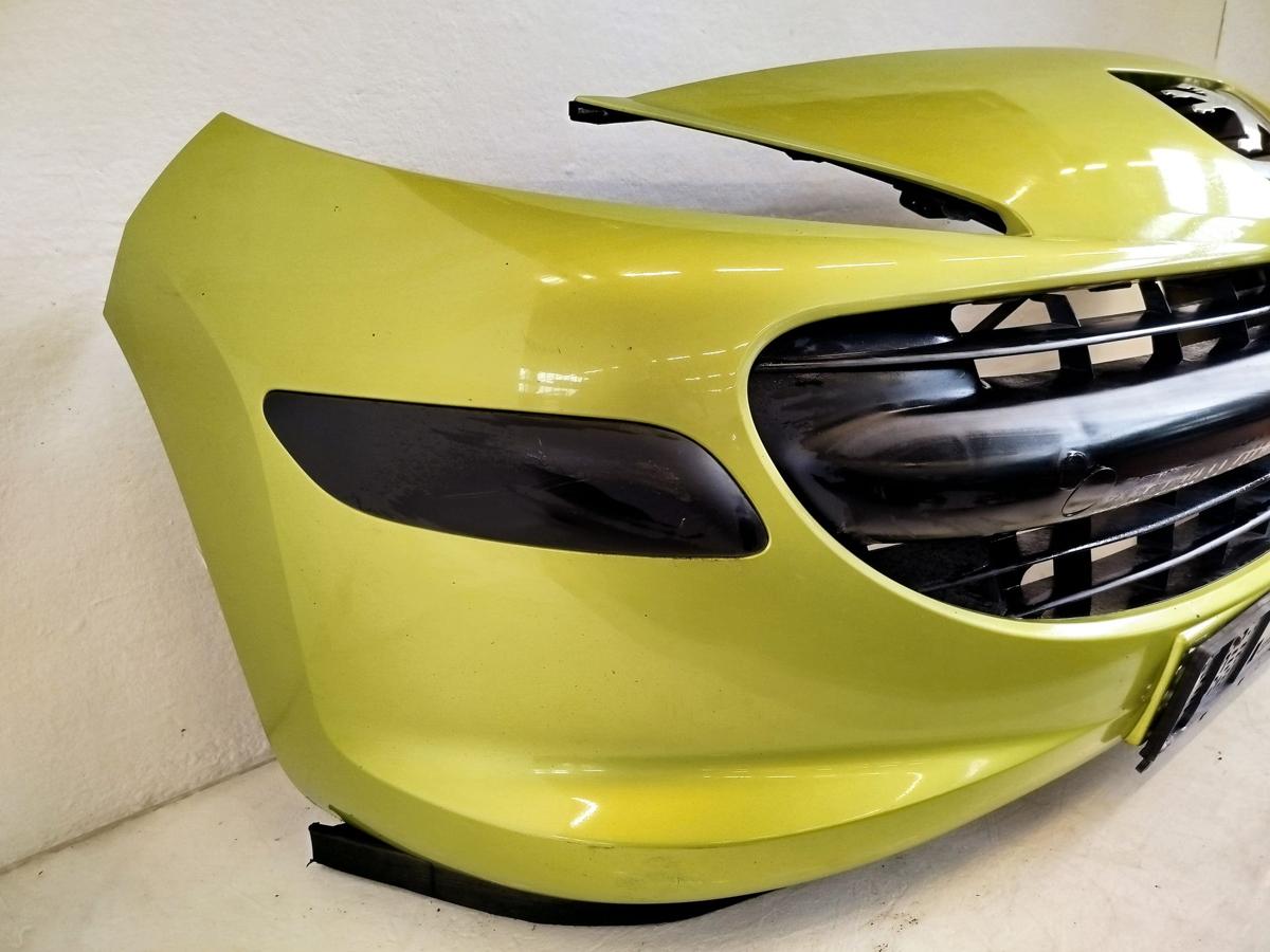 Stossfänger Stossstange Bumper vorn KAR Gelb Lacerta Peugeot 207 W TEXT BILDER