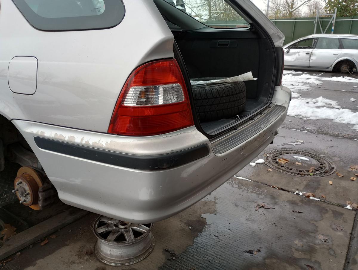 Honda Civic VI Aerodeck orig Stoßstange Stossfänger hinten Titansilber met Bj 98