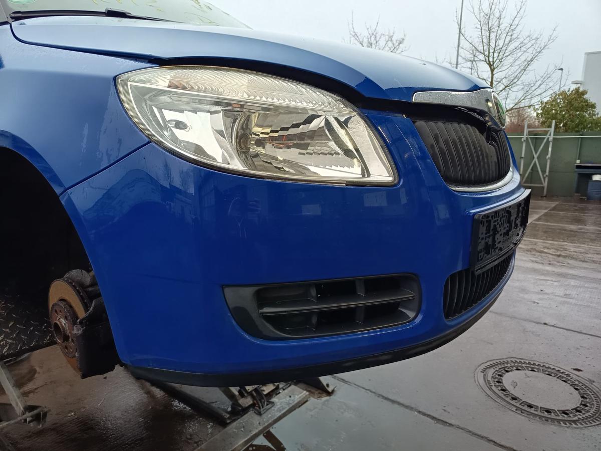 Skoda Fabia II 5J original Sto&szlig;stange F&auml;nger vorn/Front F5K Dynamic Blue Bj 2008