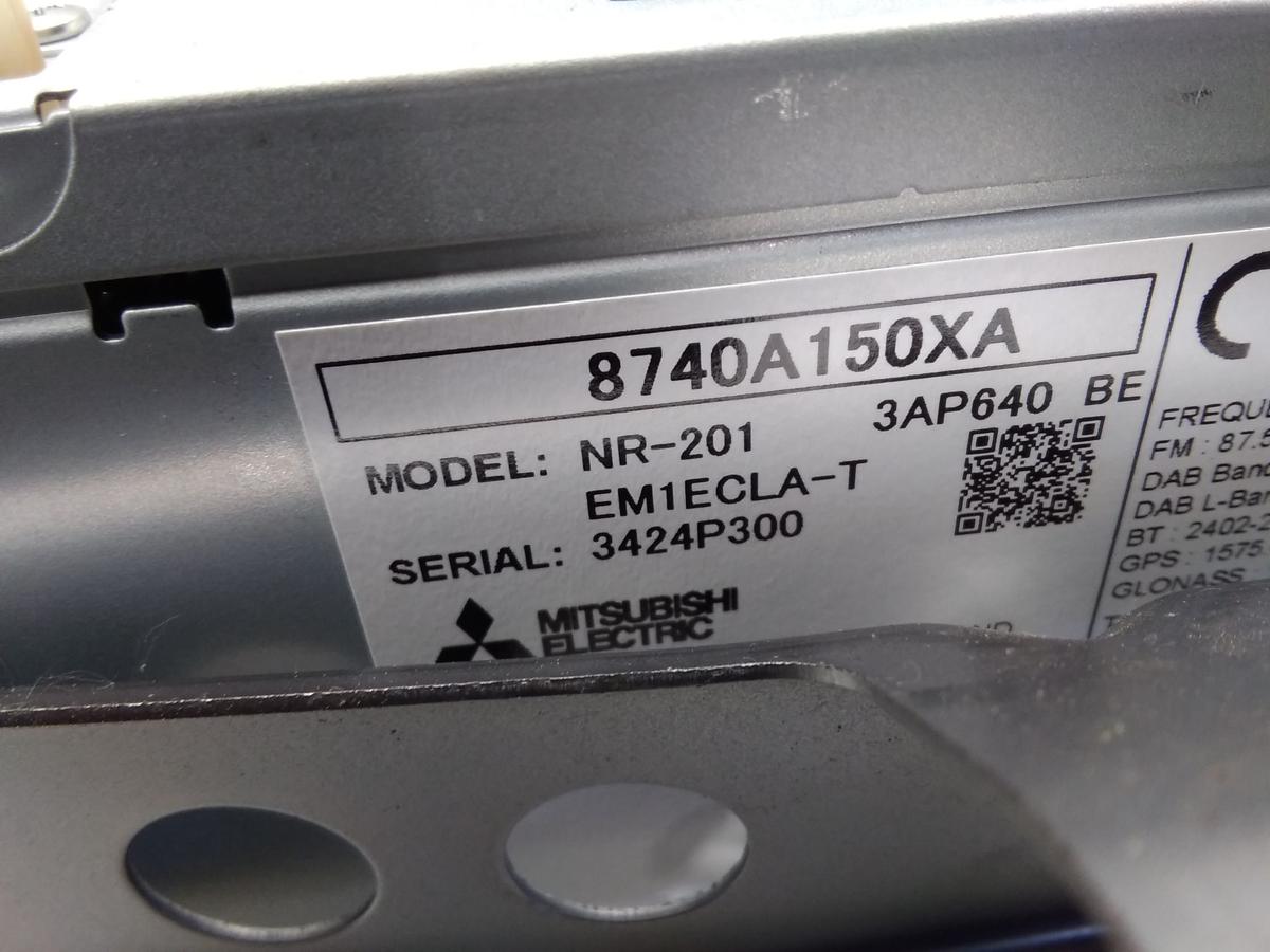 Mitsubishi Eclipse Cross original Display Radio Navi Facelift