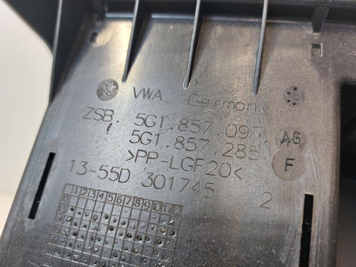 VW Golf 7 VII 5G AU Variant Handschuhfach Handschuhkasten Schalttafelkasten