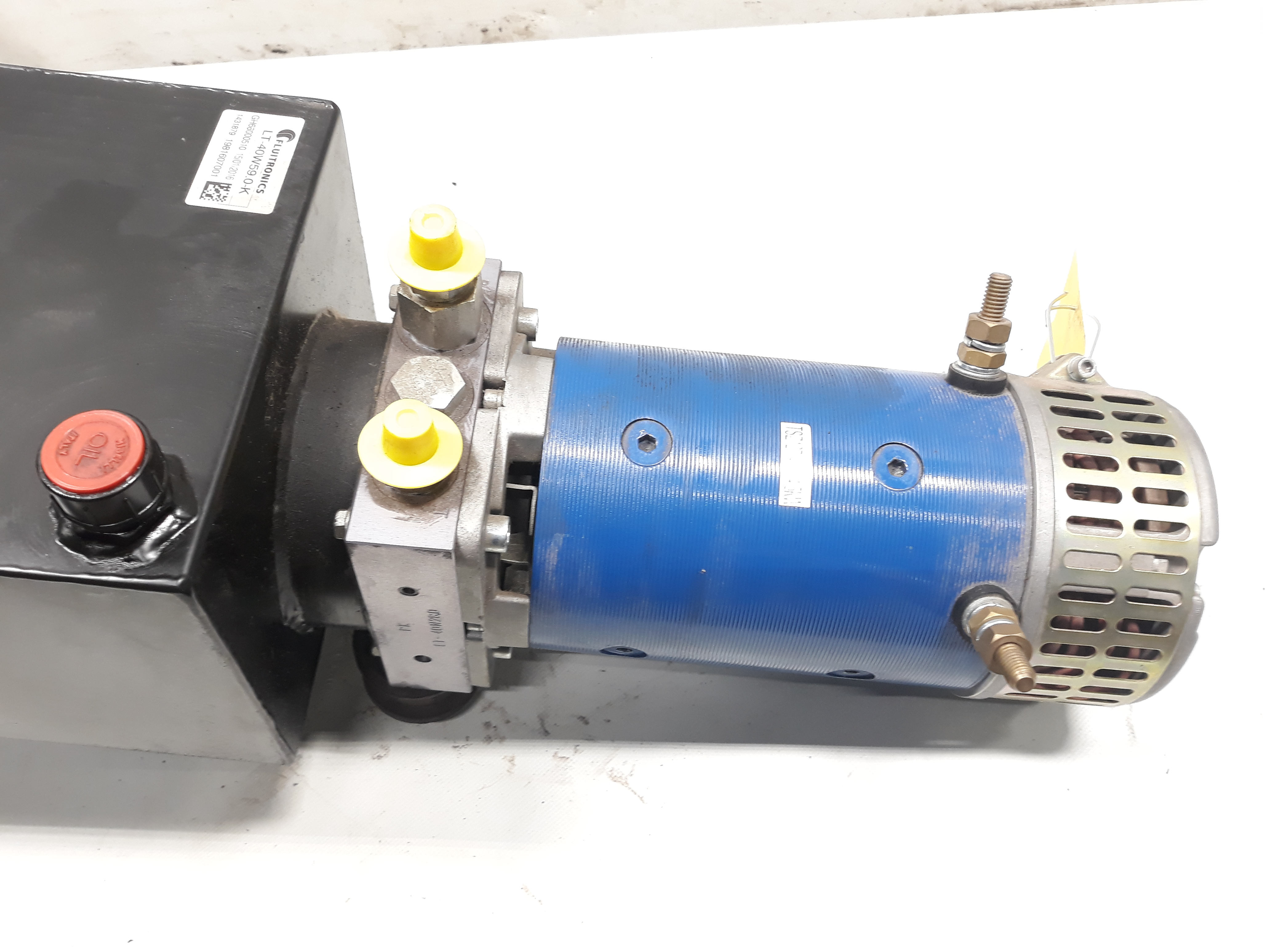 Hydraulikaggregat Pumpe und Elektromotor mit Tank Fluitronics LT-40W59.0-K