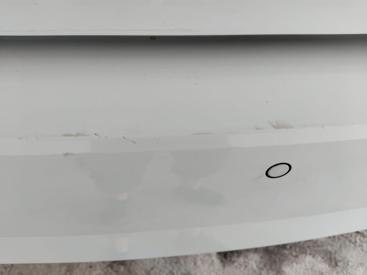 Skoda Fabia 3 III NJ orig.Stoßfänger Stoßstange hinten Steilheck PDC BJ2014 LF9F Laser White