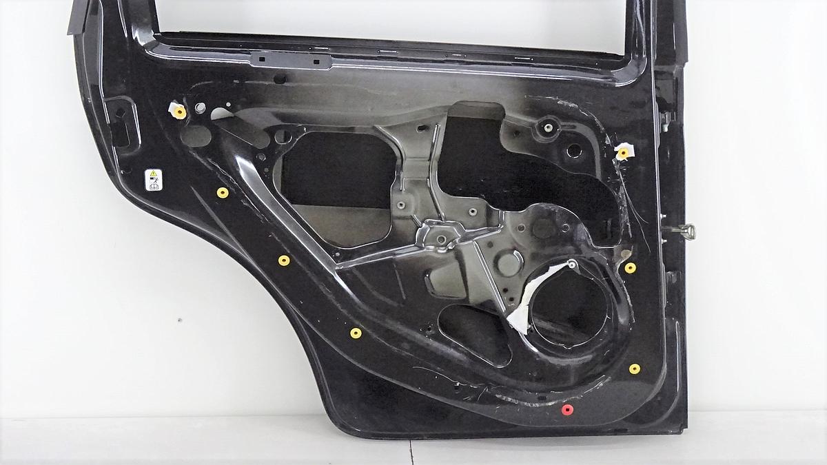 Fiat Punto Evo Tür hinten links in schwarz 876 Bj2010 Rohbautür