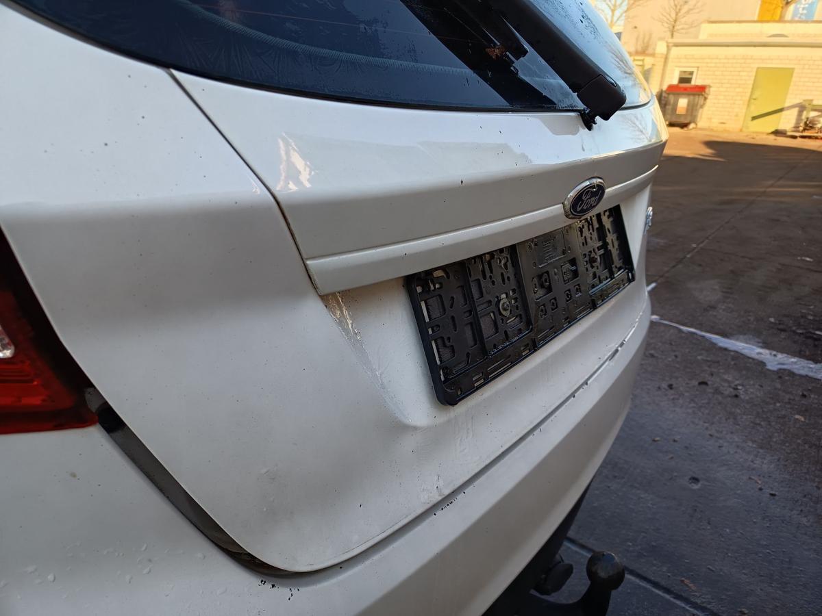 Ford Fiesta VII original Heckklappe mit Scheibe Frostwei&szlig; Bj 2011