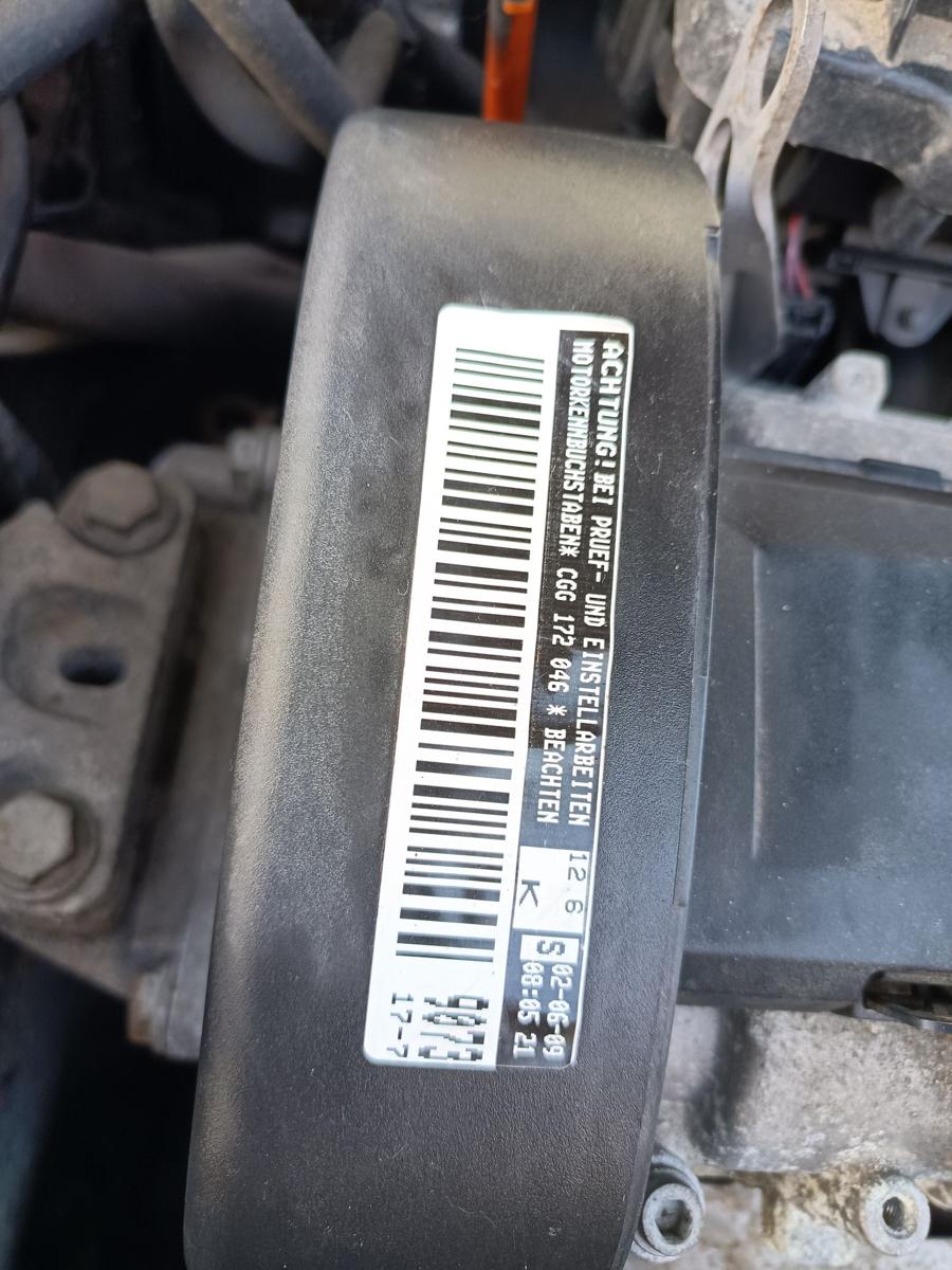 VW Golf VI 6 geprüfter Motor CGG CGGA Benzin 1,4l 59kW 134Tkm Bj 2009