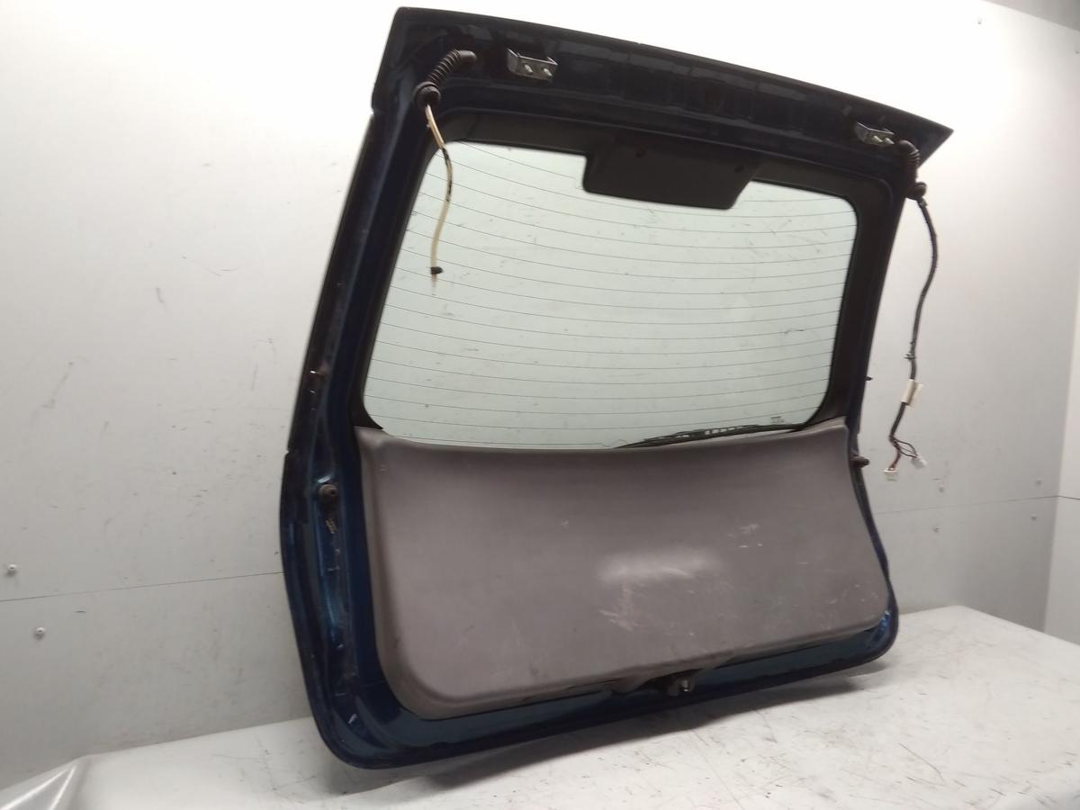 Nissan Almera Tino Heckklappe Z01 Lazuli Blue Metallic inkl. Heckscheibe BJ2001