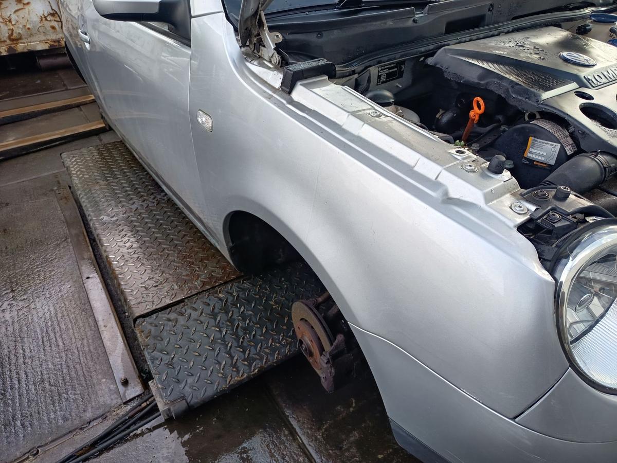 VW Lupo original Kotfl&uuml;gel rechts Seitenteil R7X Mondsilber Bj 2000