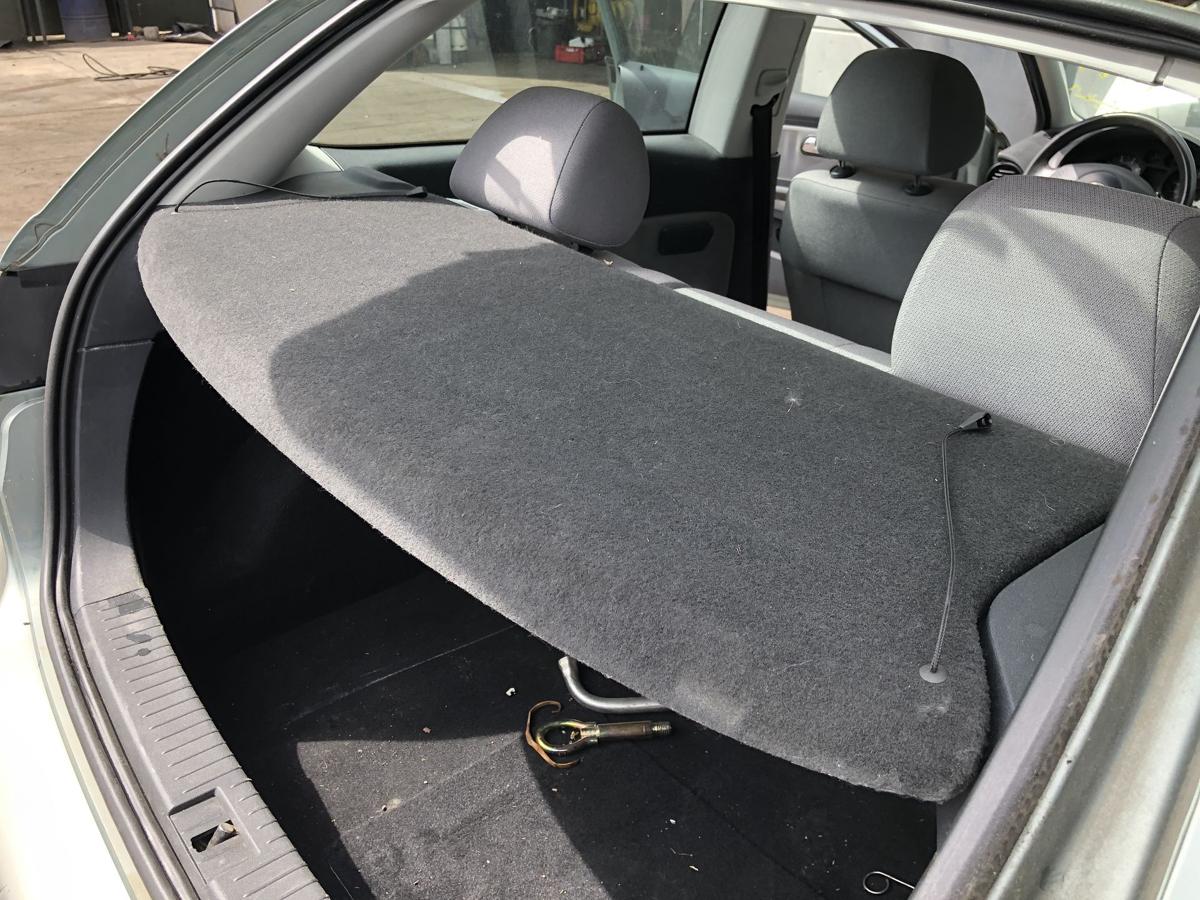 Seat Ibiza 6L original Hutablage Abdeckung Koffer/Laderaum schwarz Bj 2003