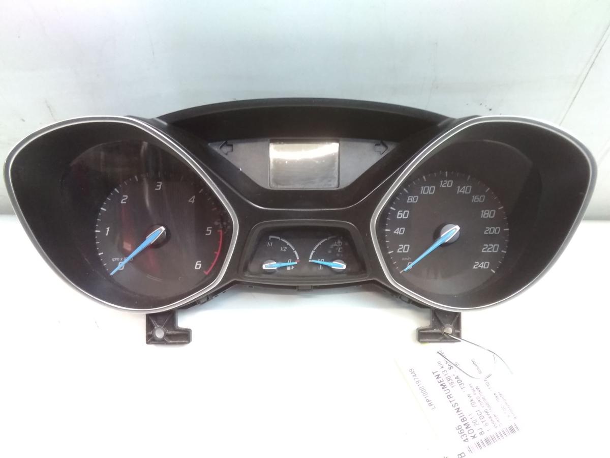 Ford Focus 3 original Kombiinstrument Tacho BM5T10849CN 1.6TDCI 70kw BJ2011