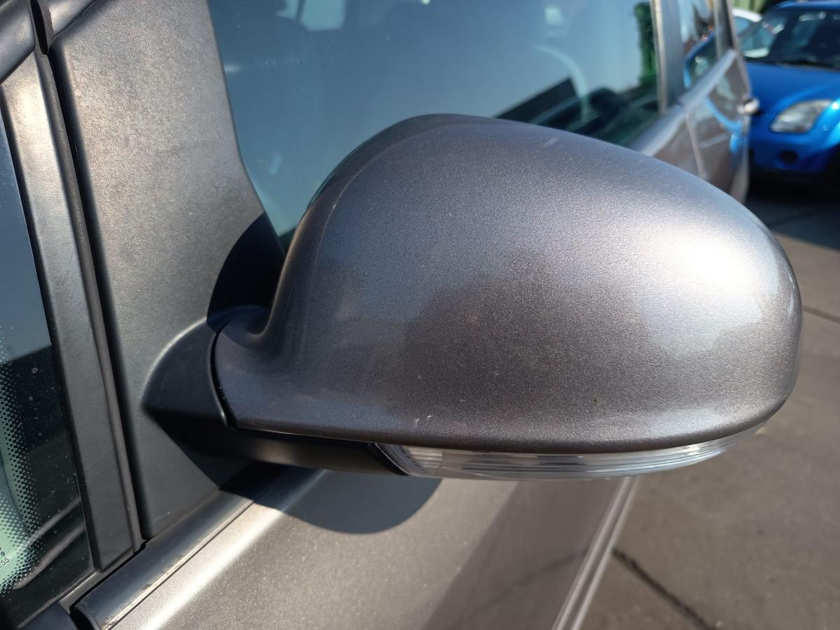 Golf Plus II original Aussenspiegel links elektrisch A8X Kaschmirbraun Bj 2009