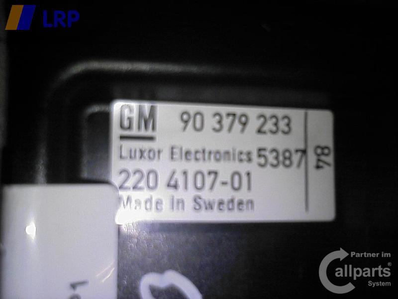 Opel Omega A Bj.1994 Bordcomputer 90379233 LUXOR 220410701