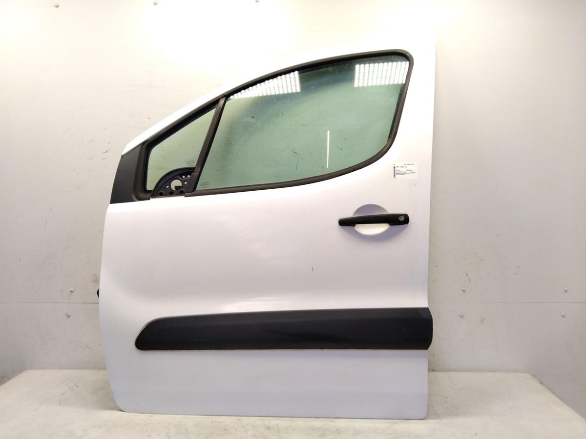 Citroen Berlingo 2 B9 Tür vorn links Fahrertür weiss EWP Bj.2011