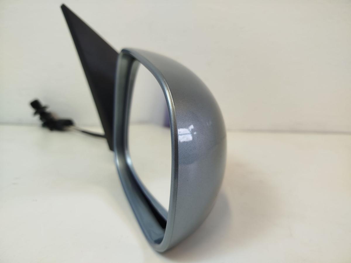 Skoda Fabia 6Y Au&szlig;enspiegel rechts R&uuml;ckspiegel Spiegel manuell LF7U Stone Grey