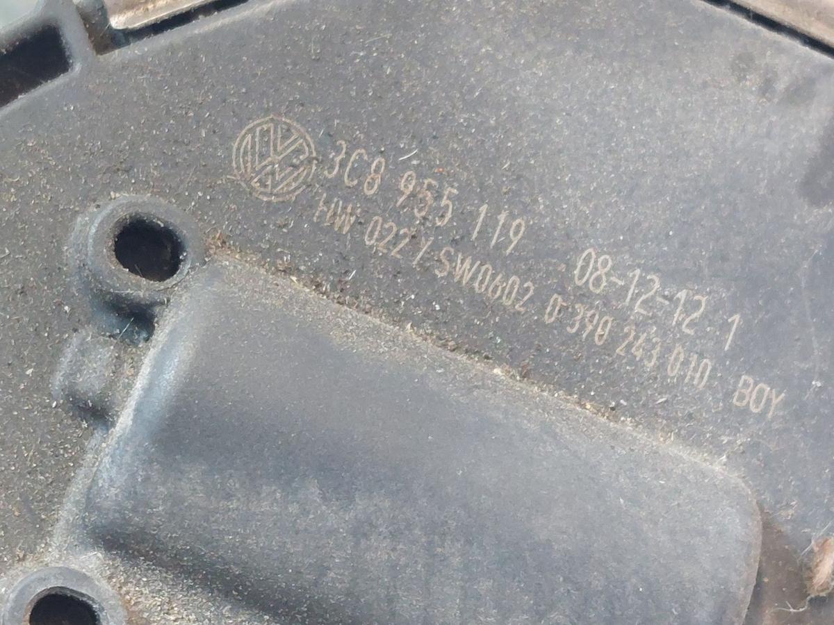VW Passat CC Wischermotor vorn mit Wischergest&auml;nge Bosch OEM