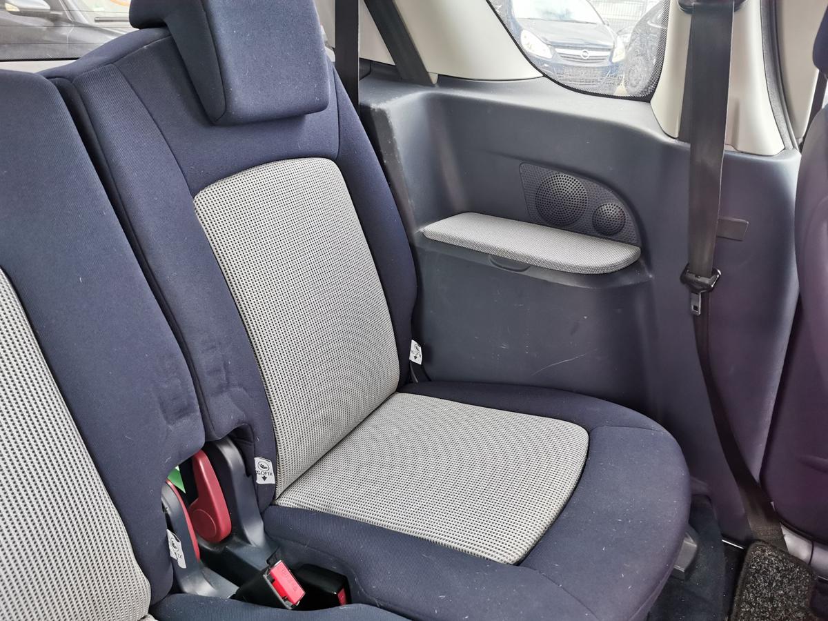 Peugeot 1007 K Einzelsitz Sitz Rücksitz hinten links mit Kopfstütze Stoff