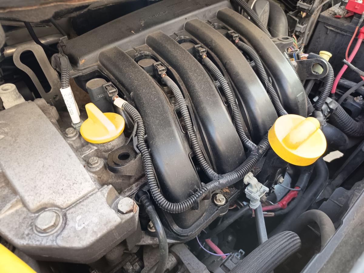 Renault Scenic II original gepr&uuml;fter Benzinmotor K4M766 1,6l 82kW 125Tkm Bj 2007