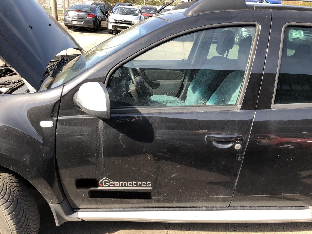 Dacia Duster 1 Typ HS T&uuml;r vorn links Fahrert&uuml;r Rohbau NV676 Noir Nacre schwarz