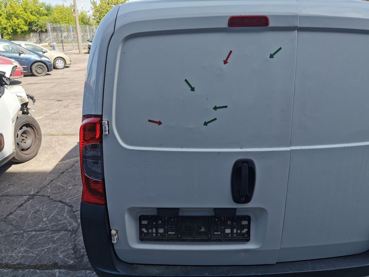 Peugeot Bipper A Heckflügeltür Flügeltür hinten rechts EWP WEISS BANQUISE TEXT