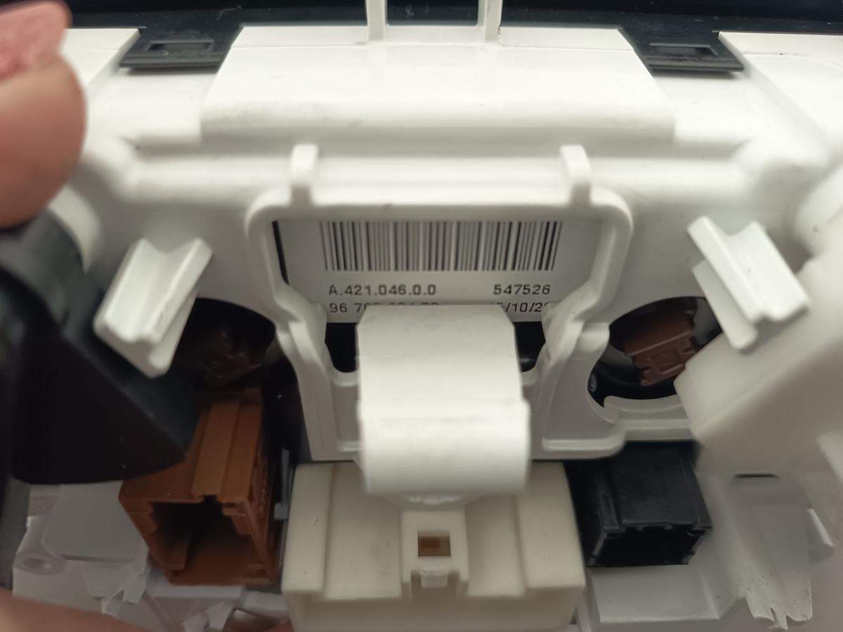 Citroen Berlingo II B9 Bj 2011 orig Heizungsbetätigung Bedienteil Klima Lüftung Citroen Berlingo II B9 Bj 2011 orig Heizungsbetätigung Bedienteil Klima Lüftung