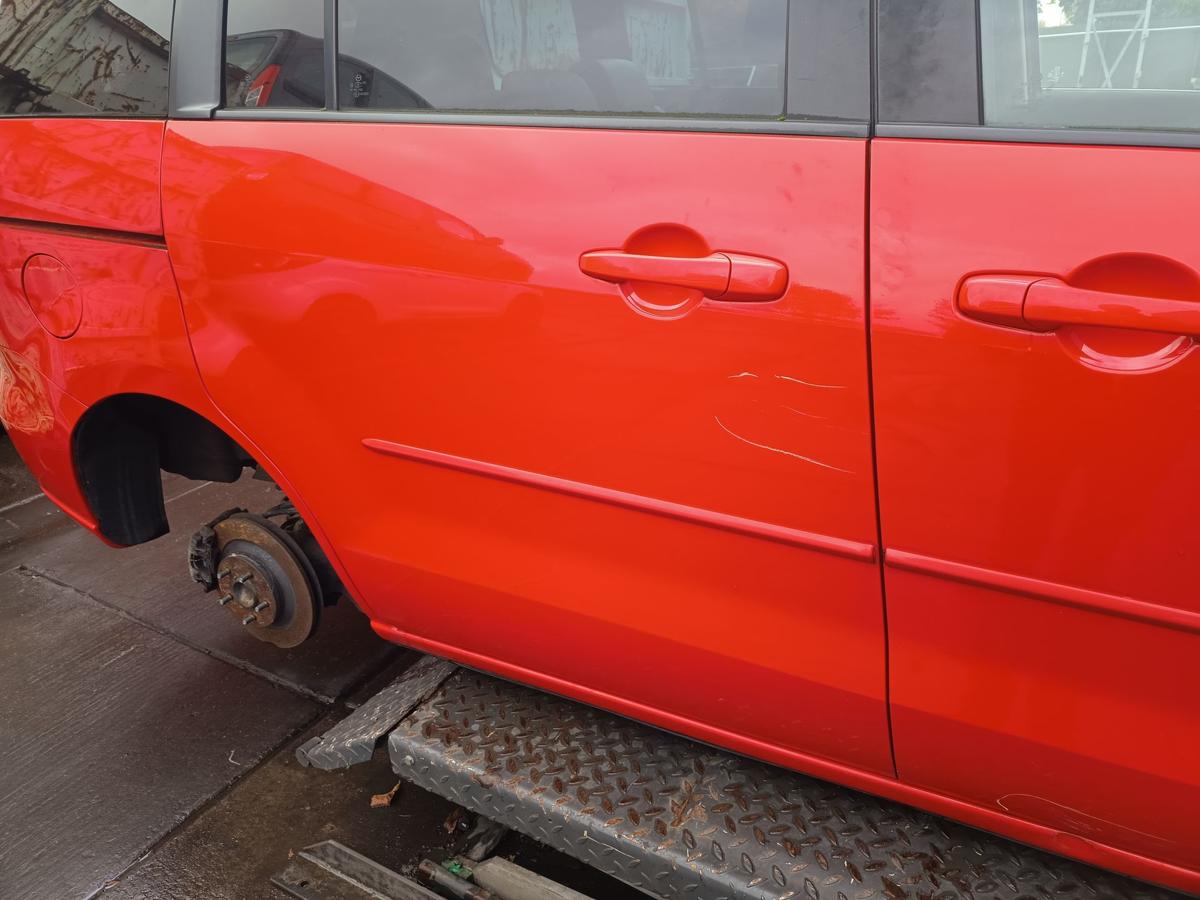 Mazda 5 CR orig Tür hinten rechts Schiebetür rot Bj 2009 Mazda 5 CR orig Tür hinten rechts Schiebetür rot Bj 2009