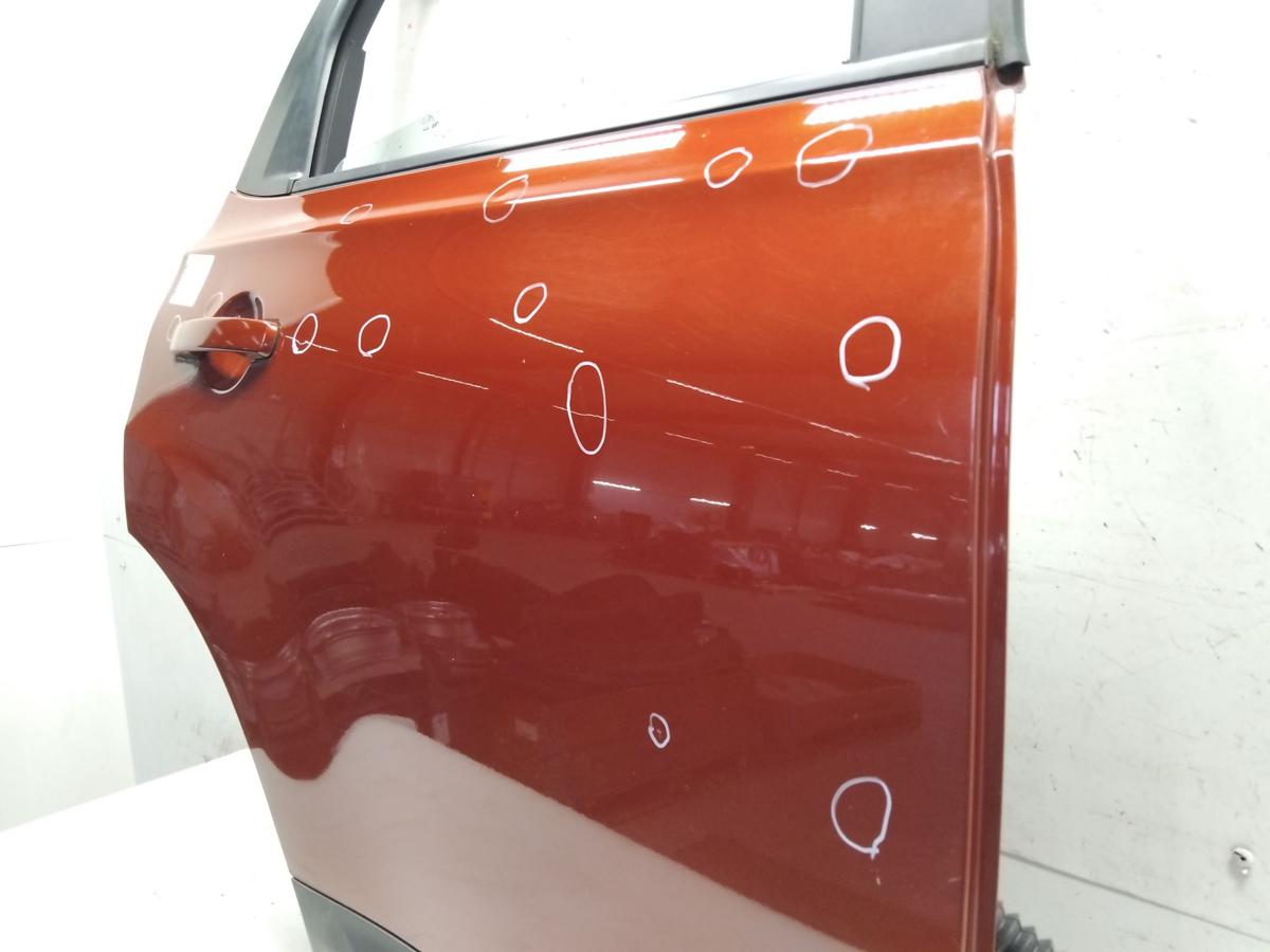 Nissan Qashqai J10 T&uuml;r hinten rechts weinrotmetallic NAJ Bj.2011